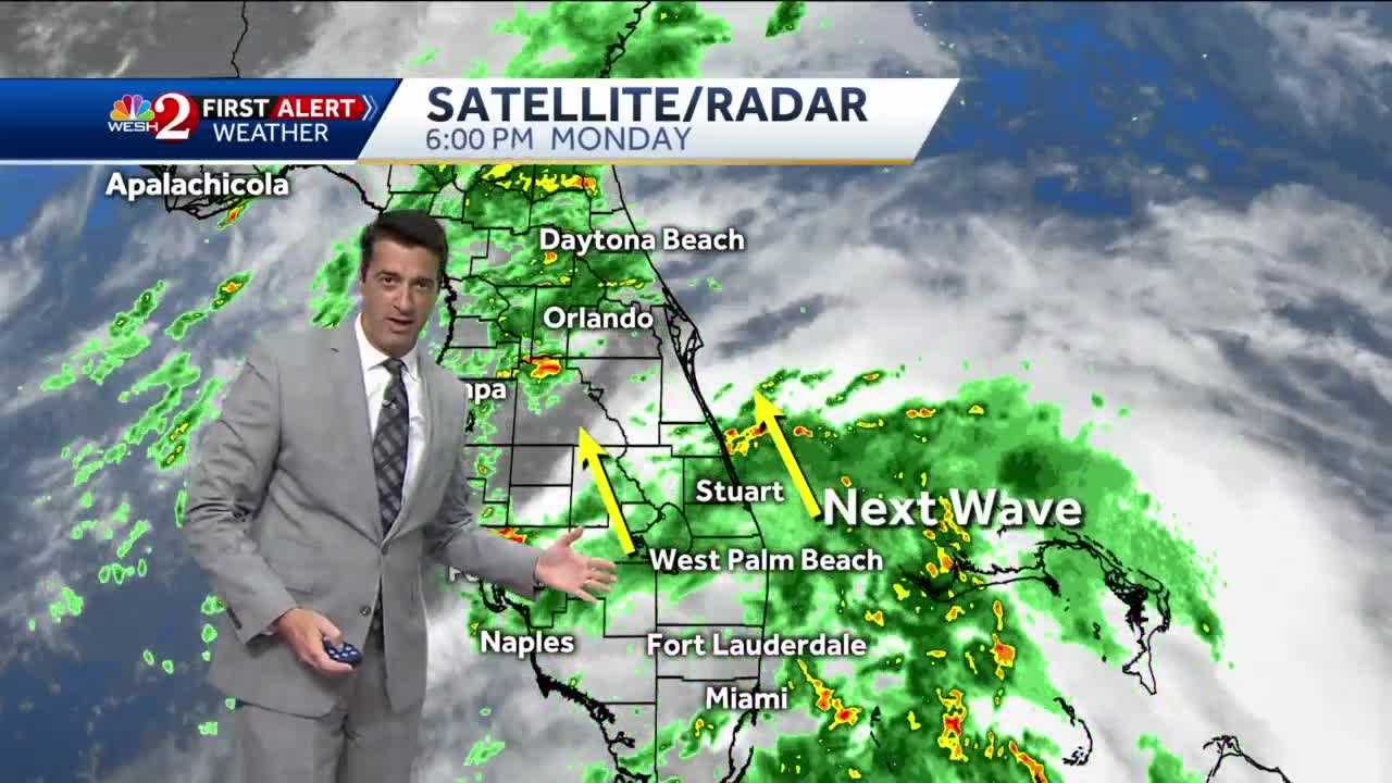 Rain Set To Continue Into Tuesday