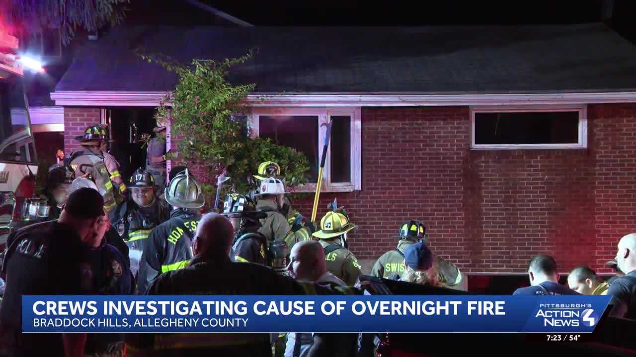 wtae.com - Raquel Ciampi - Person sent to the hospital after 2-alarm fire in Braddock Hills