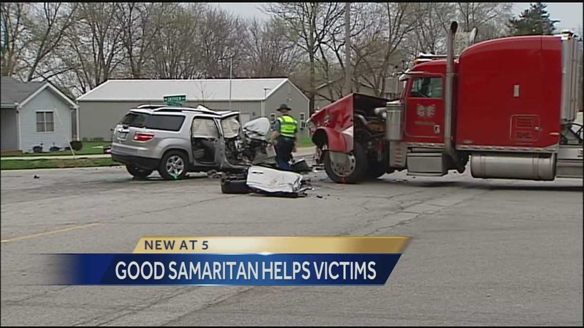 Good Samaritan recalls helping crash victims