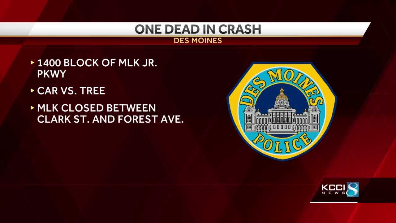 Des Moines Police Identify Victim Of Deadly Crash On MLK Jr. Parkway