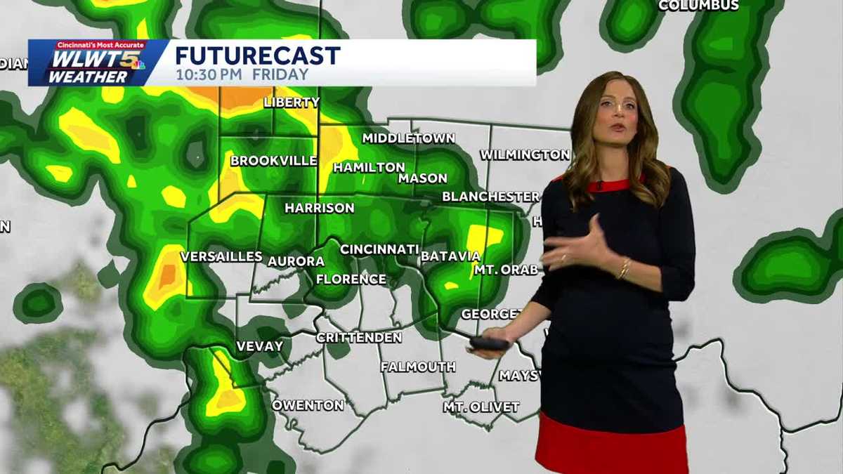 Timeline: Heavy rain, storms arrive in Cincinnati starting tomorrow