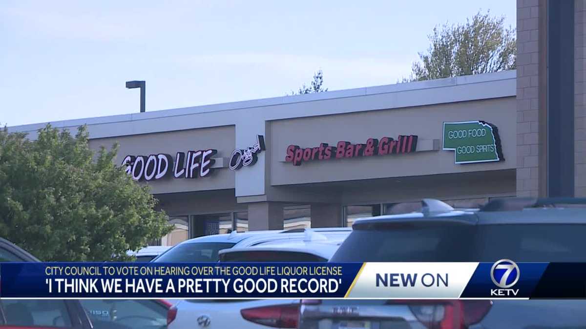 Omaha City Council will vote on hearing over The Good Life Sports Bar
