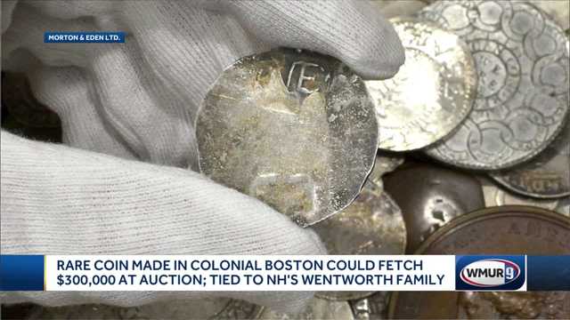 Rare colonial New England coin going up for auction - Vimarsana News
