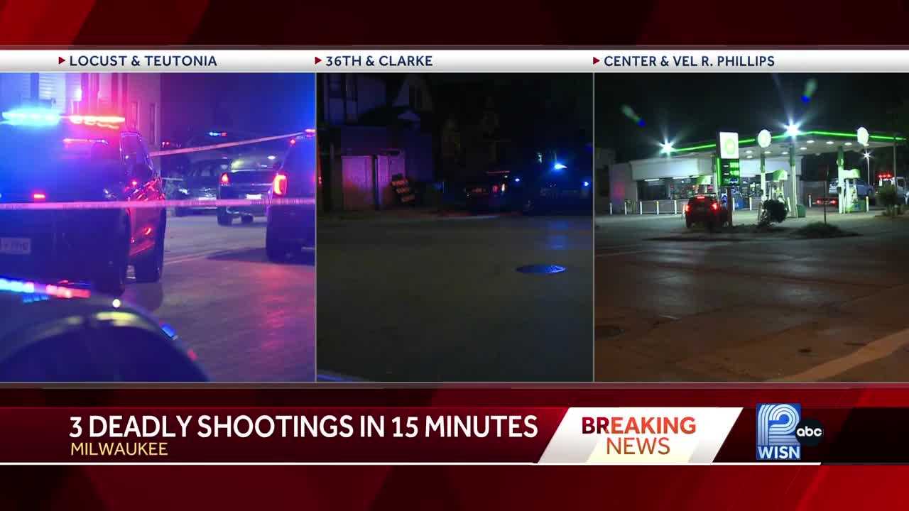 3 Deadly Shootings In 15 Minutes In Milwaukee