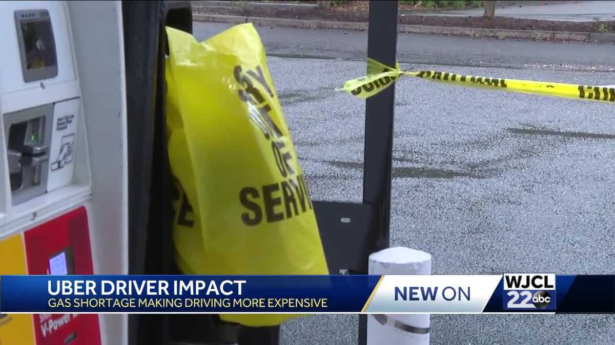 Gas shortage is impacting Uber drivers
