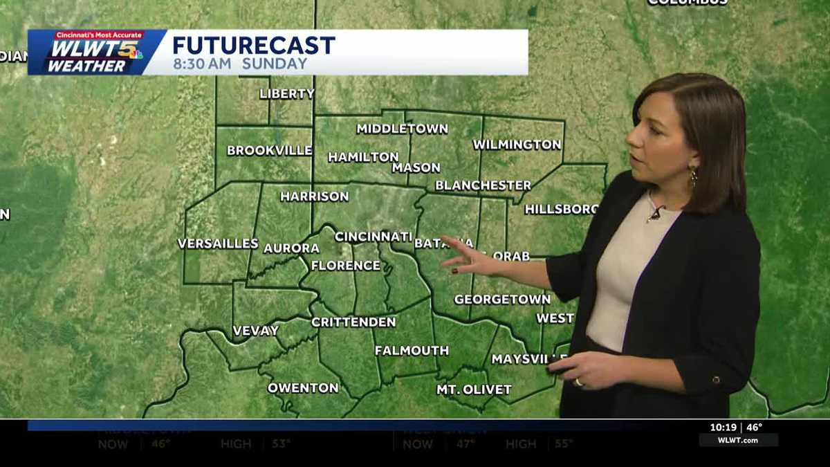 Seasonal temps and sunshine across Cincinnati this weekend