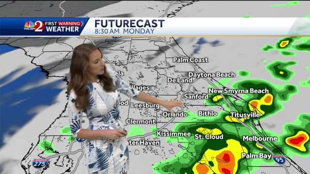 Scattered showers to start the day Monday with sun returning this afternoon - Vimarsana News