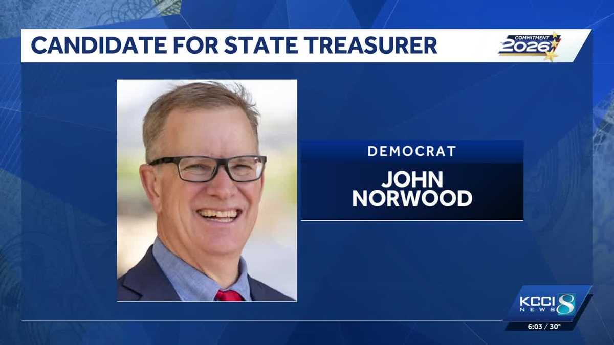 West Des Moines Democrat John Norwood enters state treasurer race
