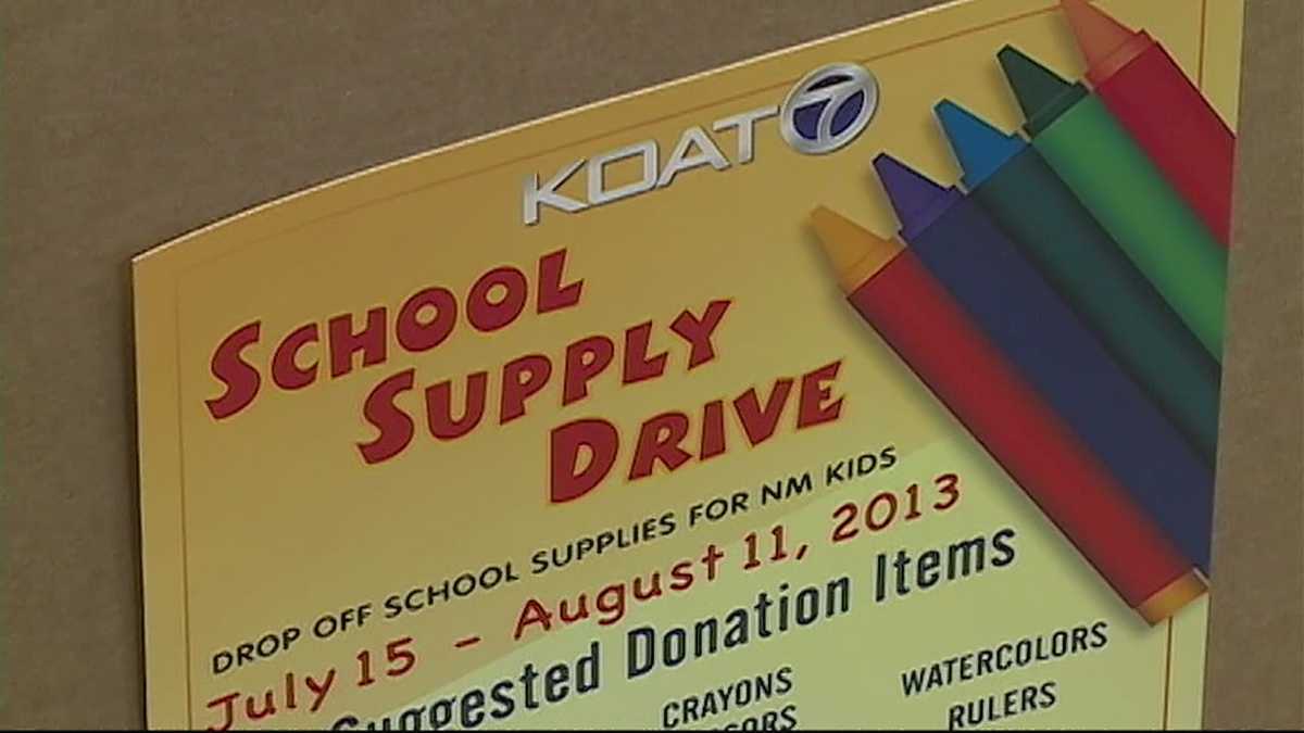 School Supply Drive