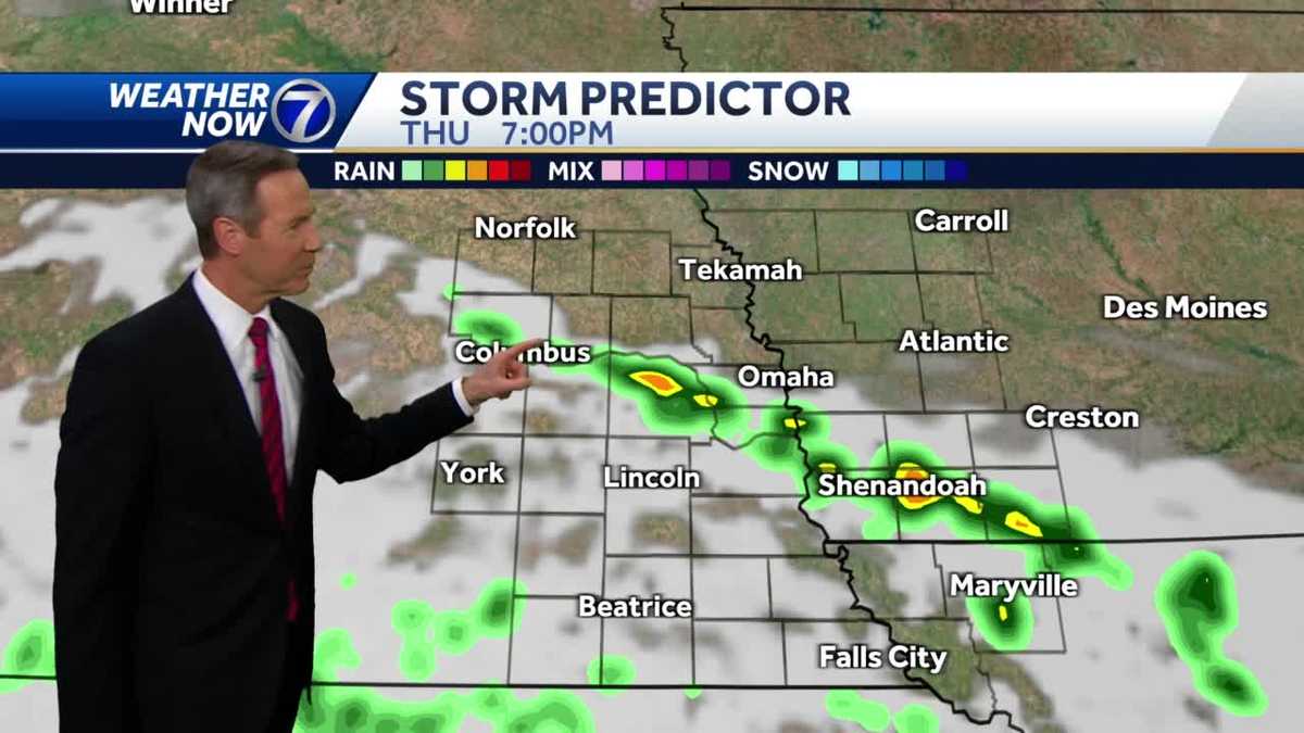 Tracking rain chances