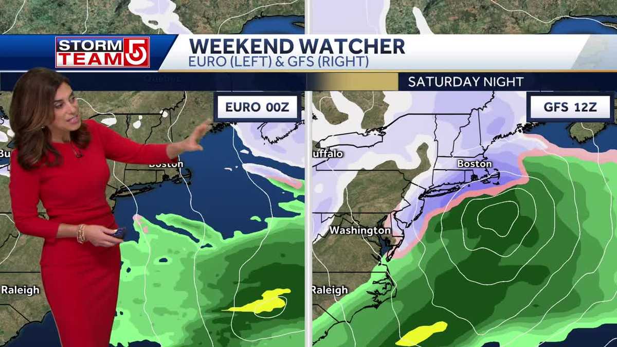 Video: Cold winds and snow chances this week