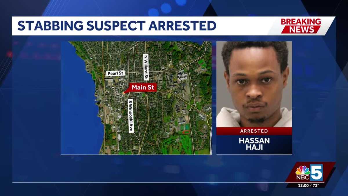Burlington police arrest suspect connected to fatal stabbing