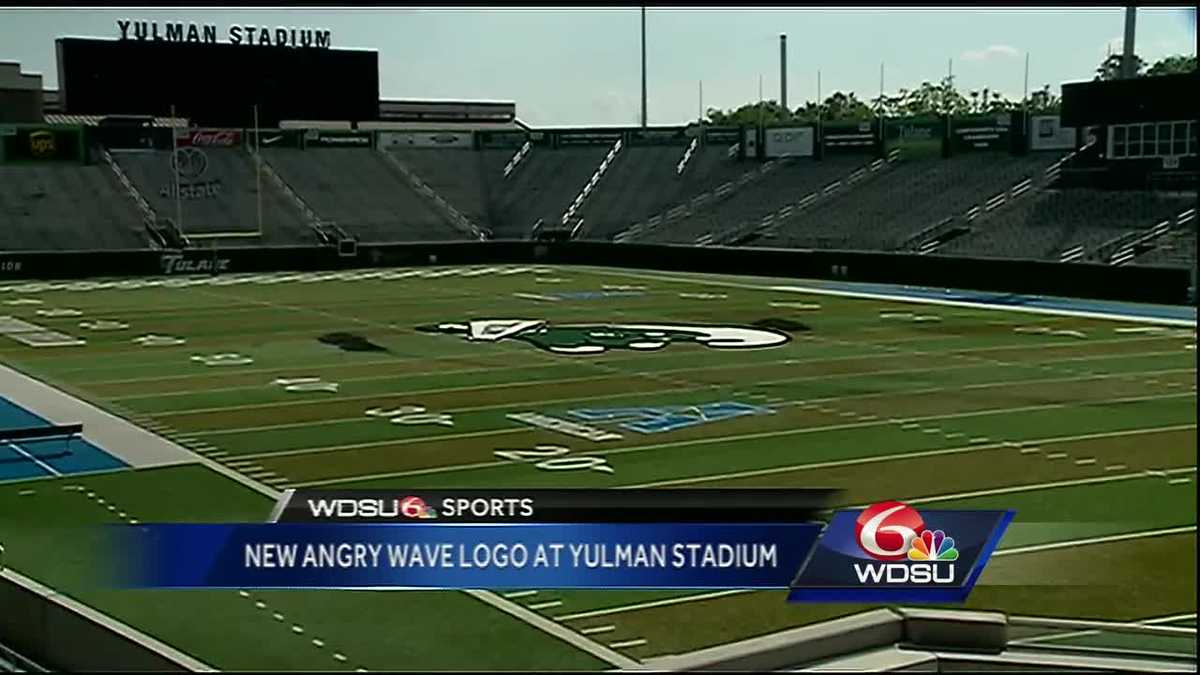 Angry Wave added to football field at Yulman Stadium