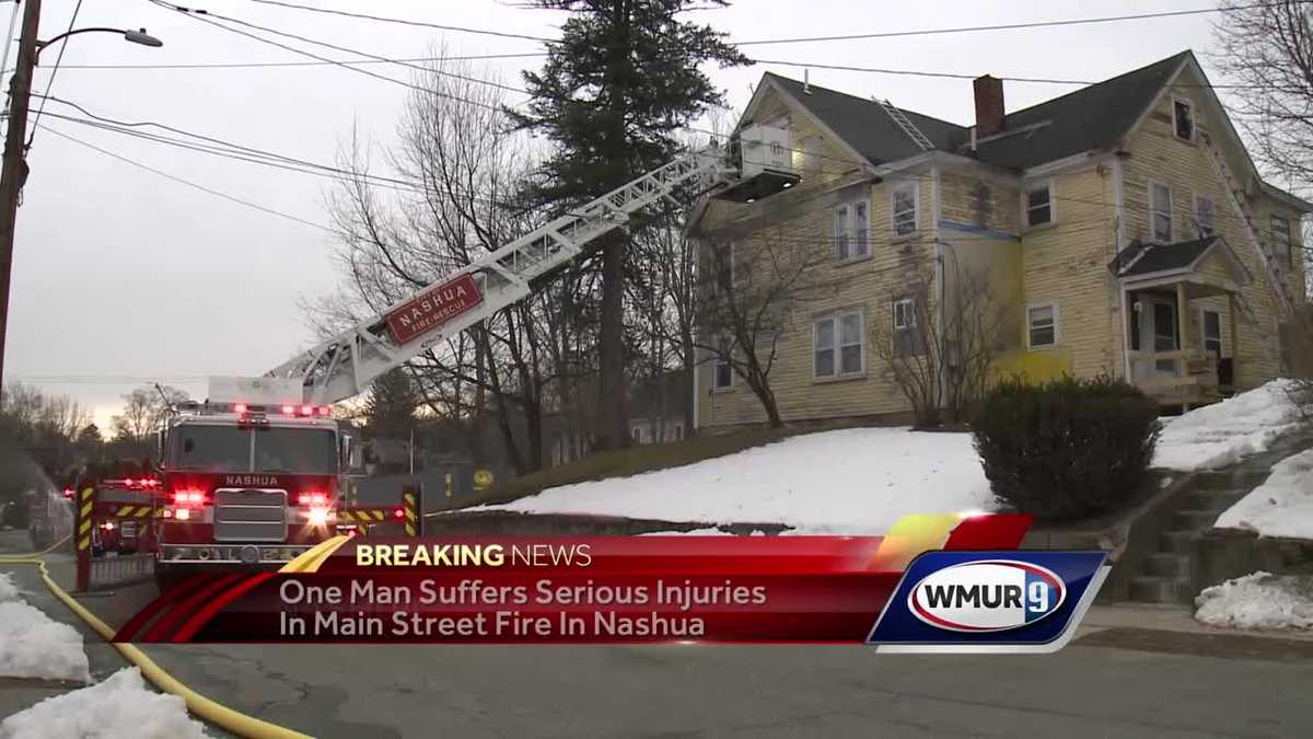 Man seriously injured in Nashua apartment fire