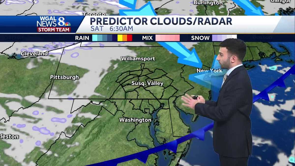 Breezy and chilly conditions for Black Friday into the weekend in south ...