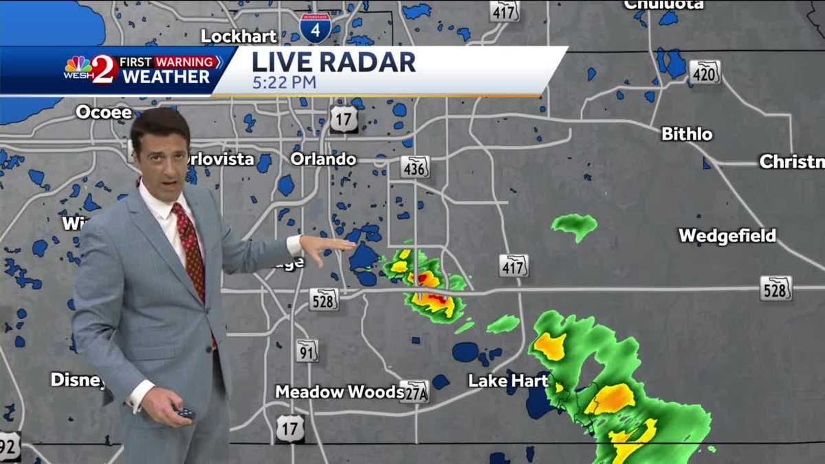 Evening showers give way to overnight fog!