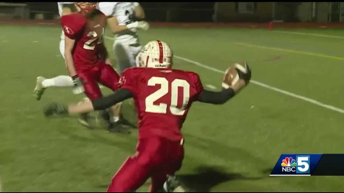 Vermont football semifinals Rutland, Woodstock coast into title game
