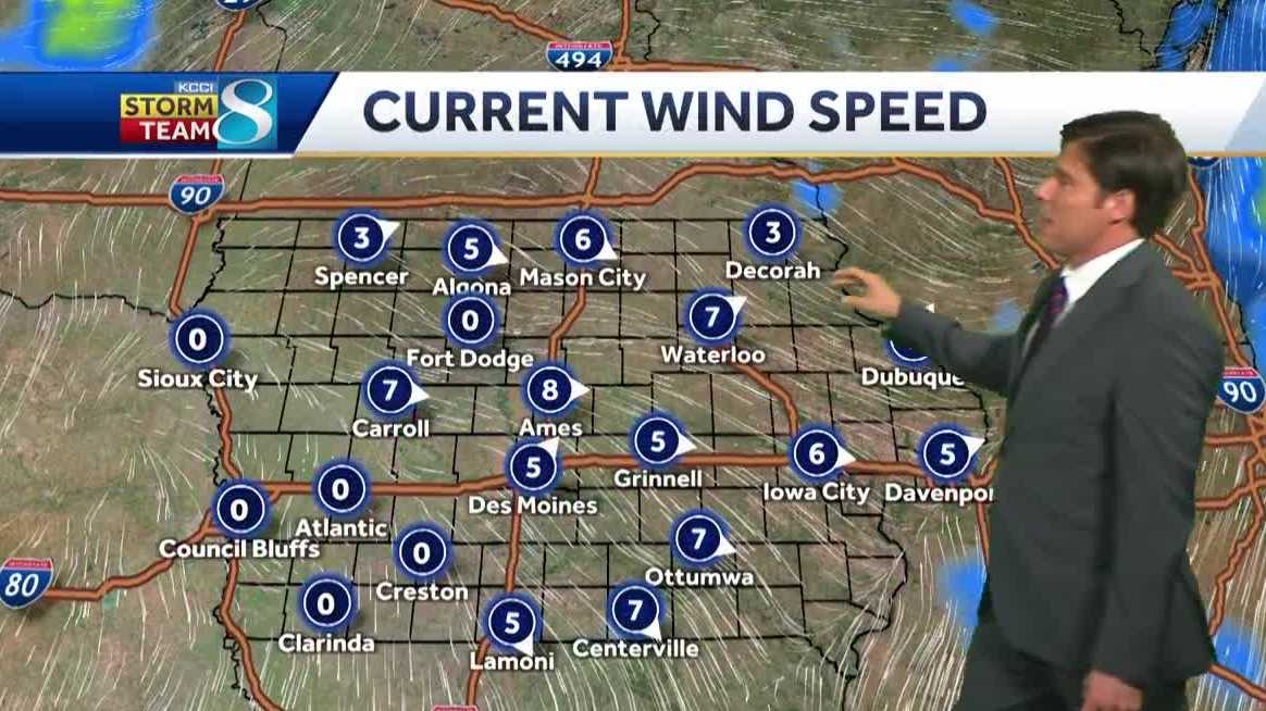 Iowa weather: Breezy with cooler air returning