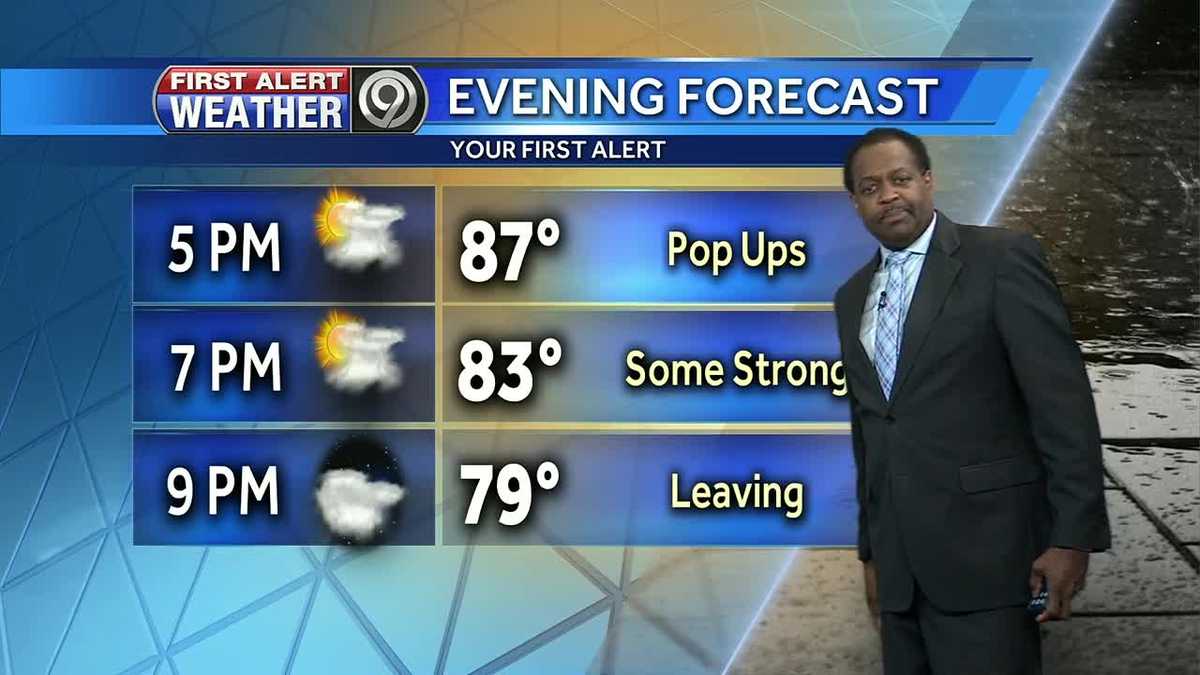 First Alert: Pop-up storms possible Friday evening