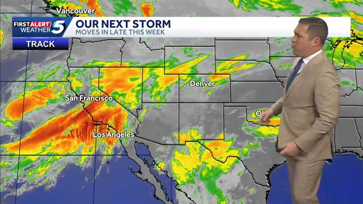 Our next storm moves in soon