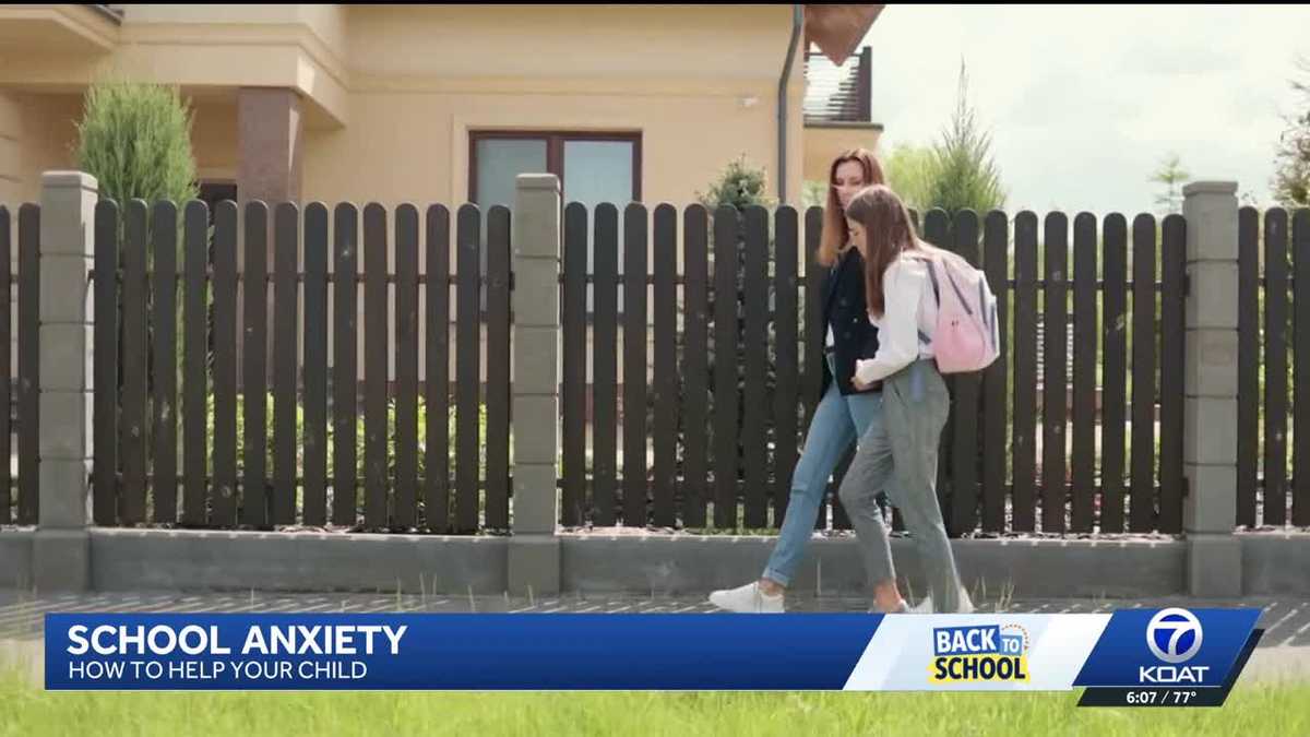 Experts offer advice to help students manage back-to-school anxiety