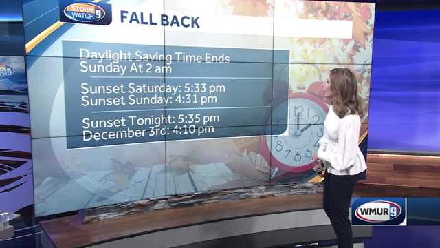 Daylight saving time in New Hampshire: Sunset shifts to before 5 - Vimarsana News