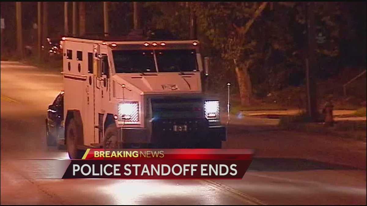 Police standoff ends with 1 in custody