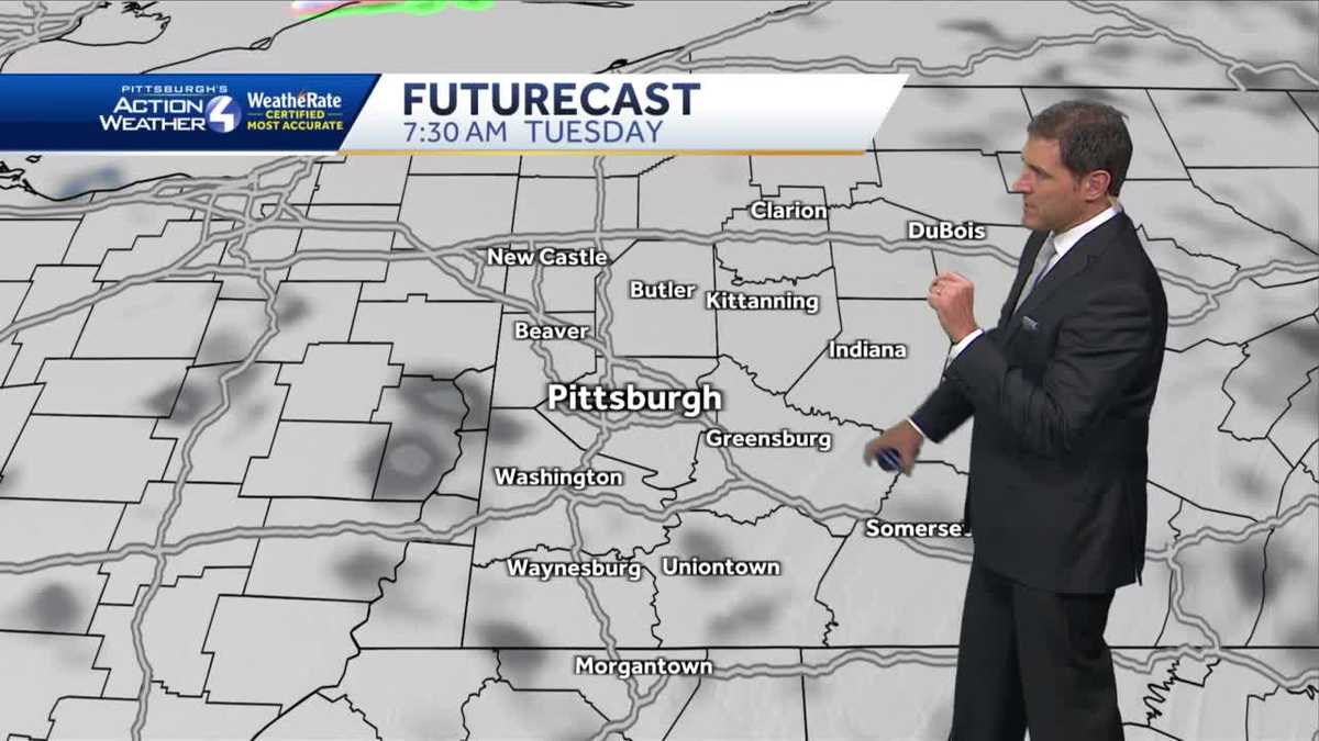 Chilly and cloudy to start the week