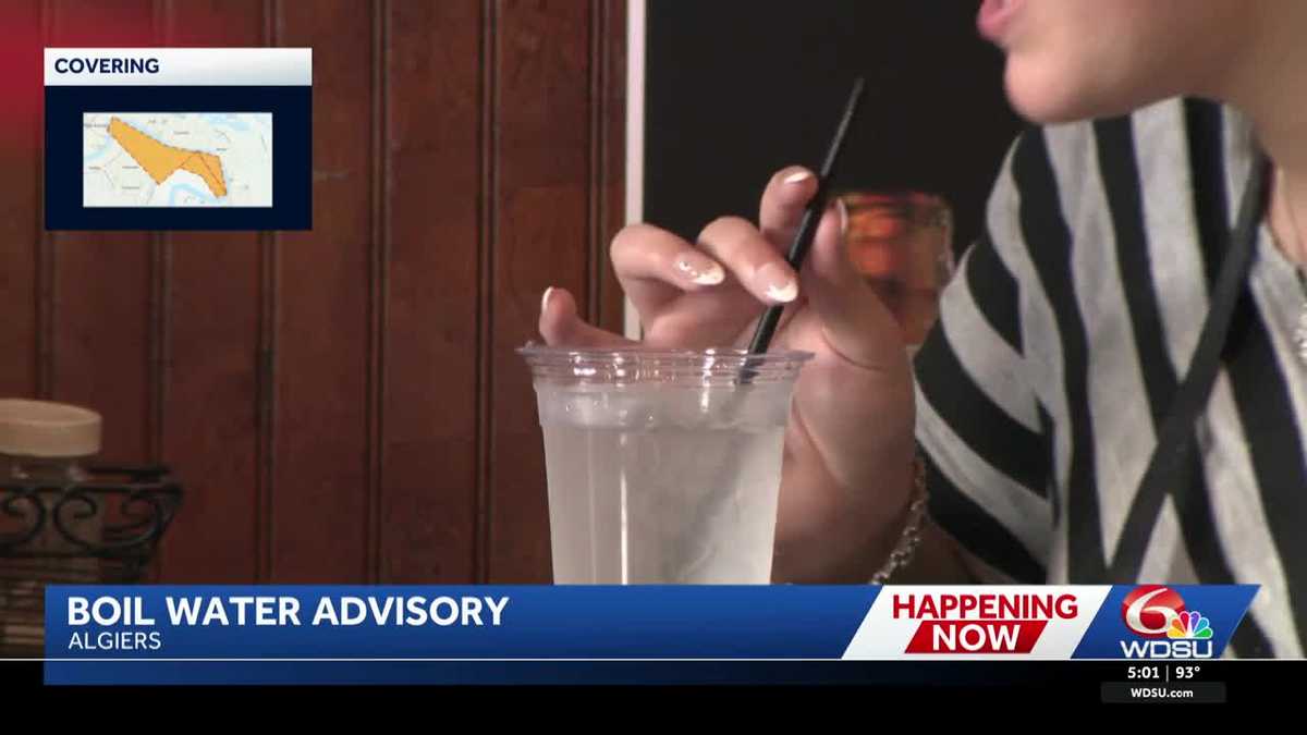 Boil-water advisory impacts Algiers businesses and recreation