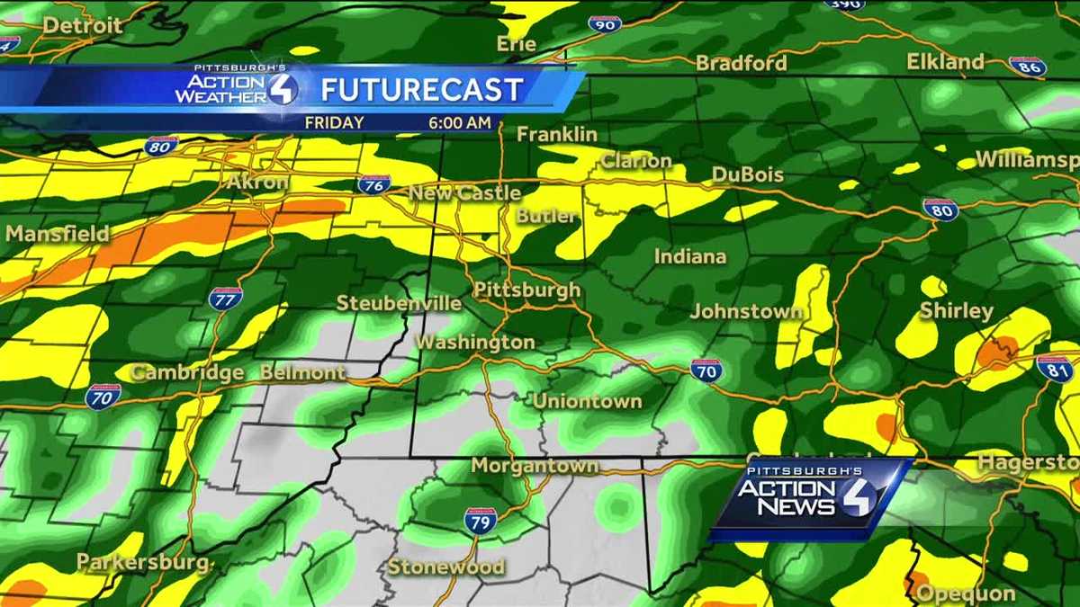 Pittsburgh's Action Weather forecast