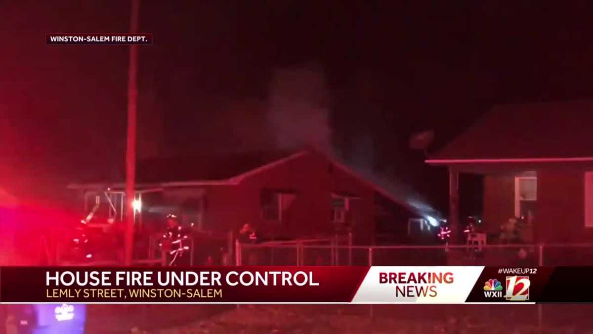 Four people receiving help after fire burns WinstonSalem home
