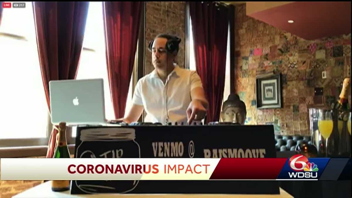 新奥尔良DJ与城市共享虚拟派对
