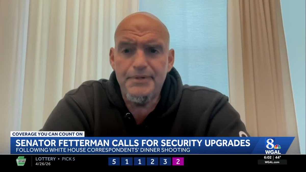 Pennsylvania senators address White House Correspondents' Dinner shooting