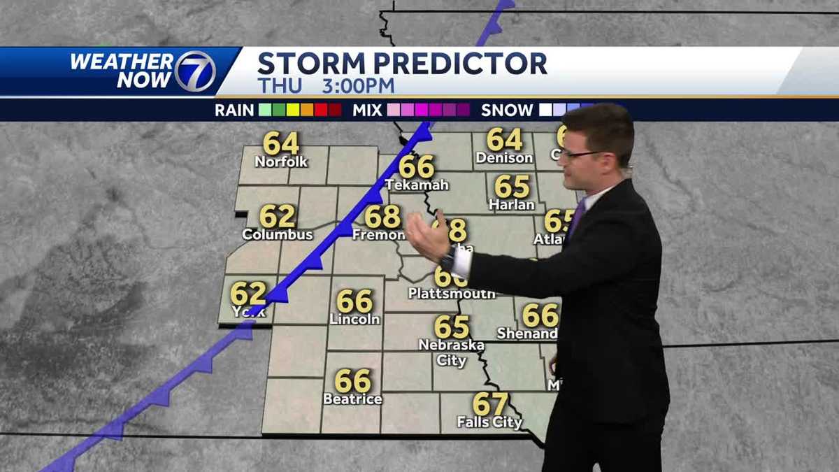 Omaha morning weather forecast for Thursday, November 16