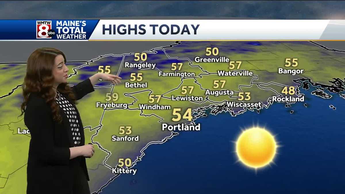 Sunshine and mild temperatures through the weekend