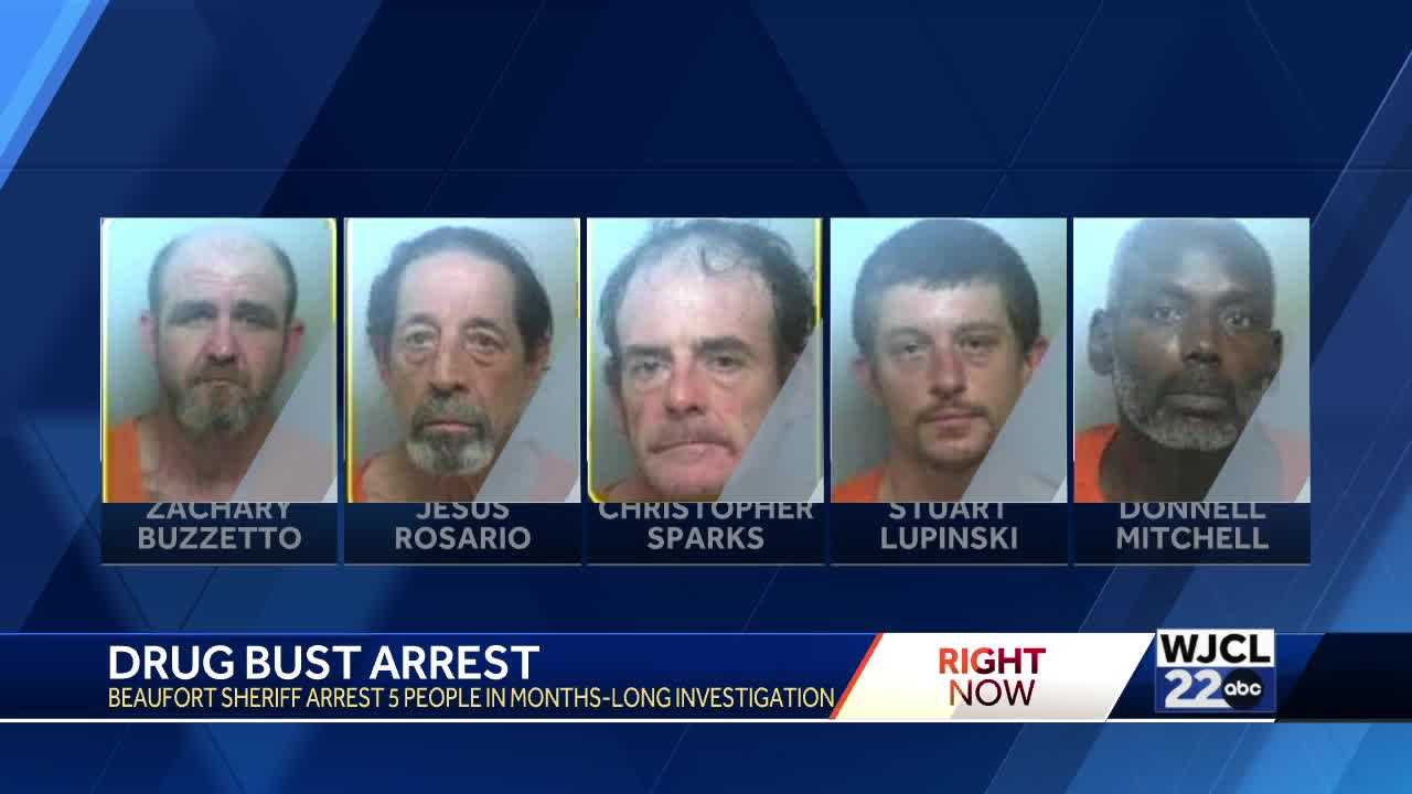 5 people in jail after drug bust in Beaufort County - Vimarsana News