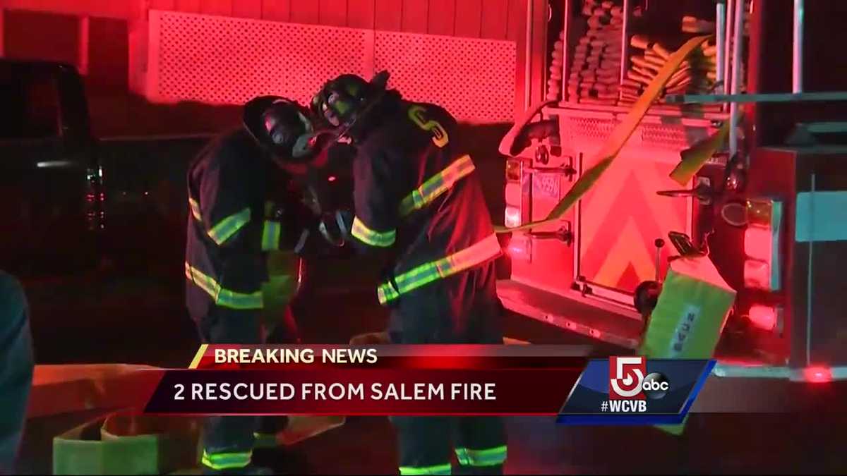 Two people rescued from fire in Salem senior housing complex