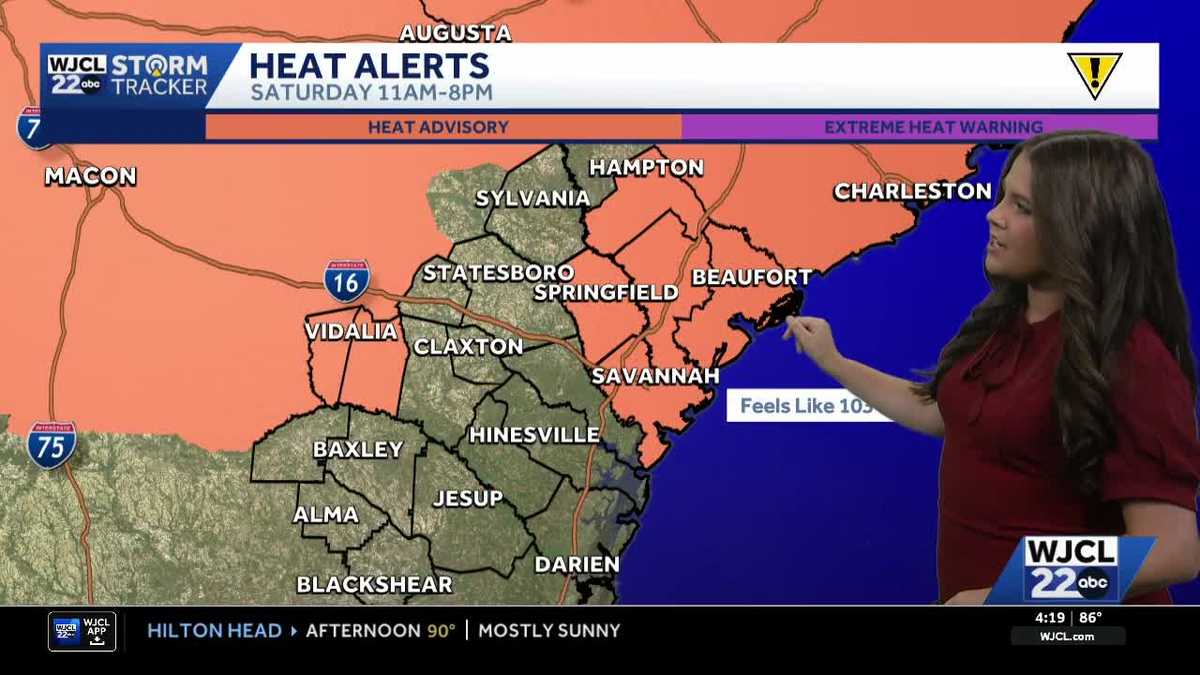 Tracking showers and thunderstorms for the holiday weekend