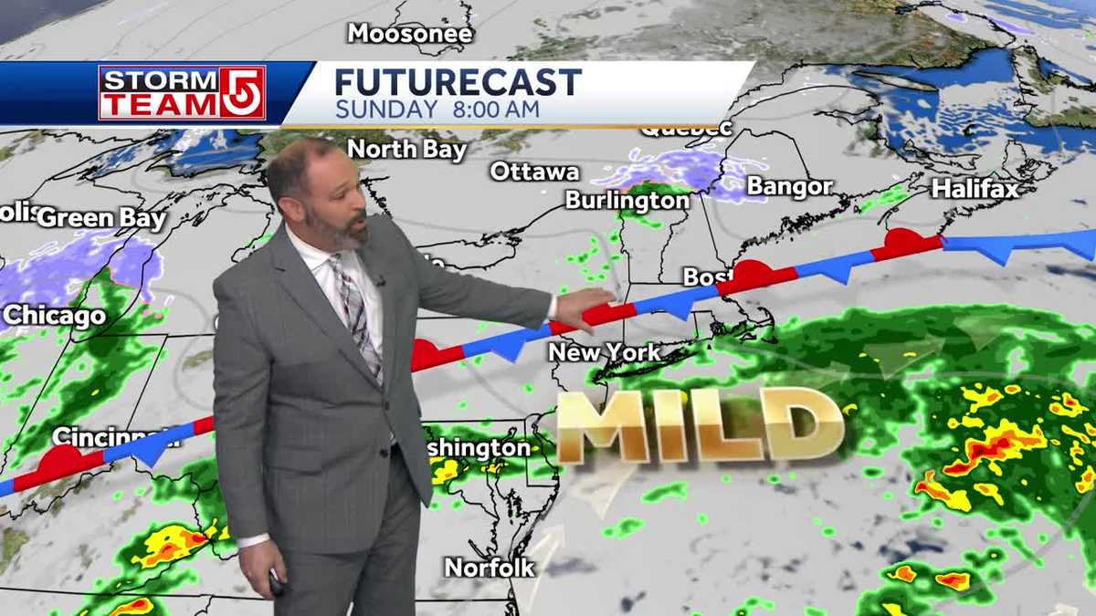 Video: Weekend cloudy to start, ends wet