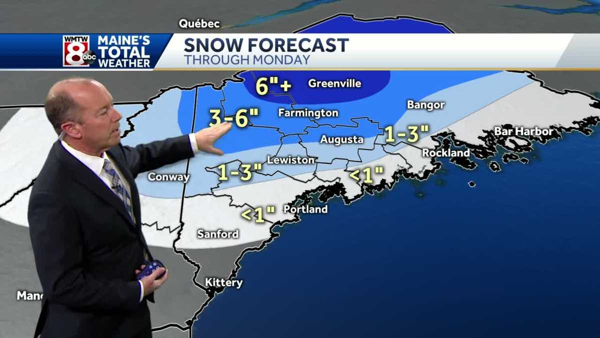 Rain and snow showers through the day.