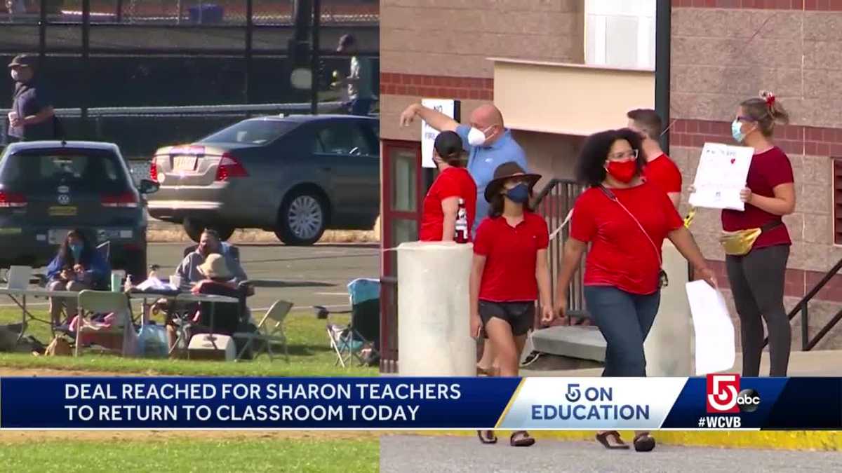 Sharon teachers returning to class