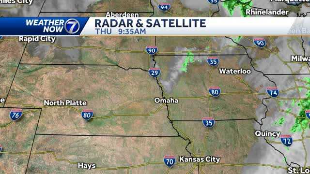 Warmer temperatures through the end of the week
