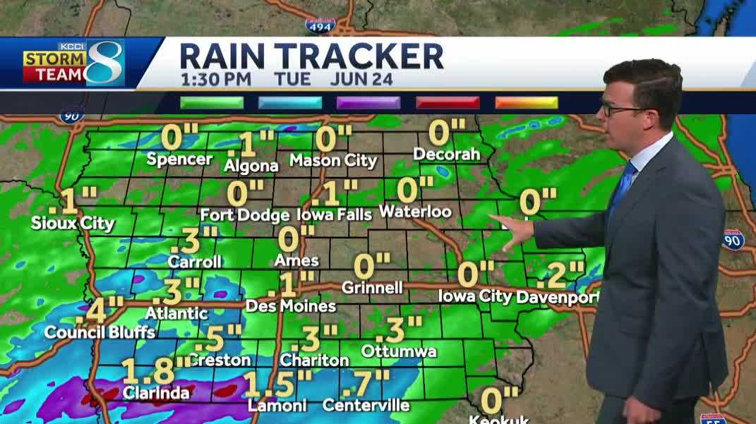 Iowa weather: Heavy rain chances linger through the week
