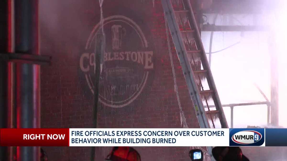 New Hampshire fire investigators react to video from inside bar