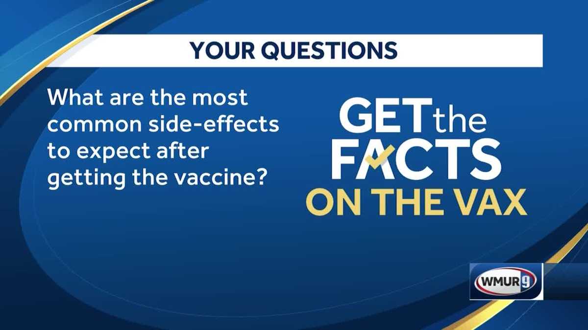 What are the most common side effects after getting the shot?