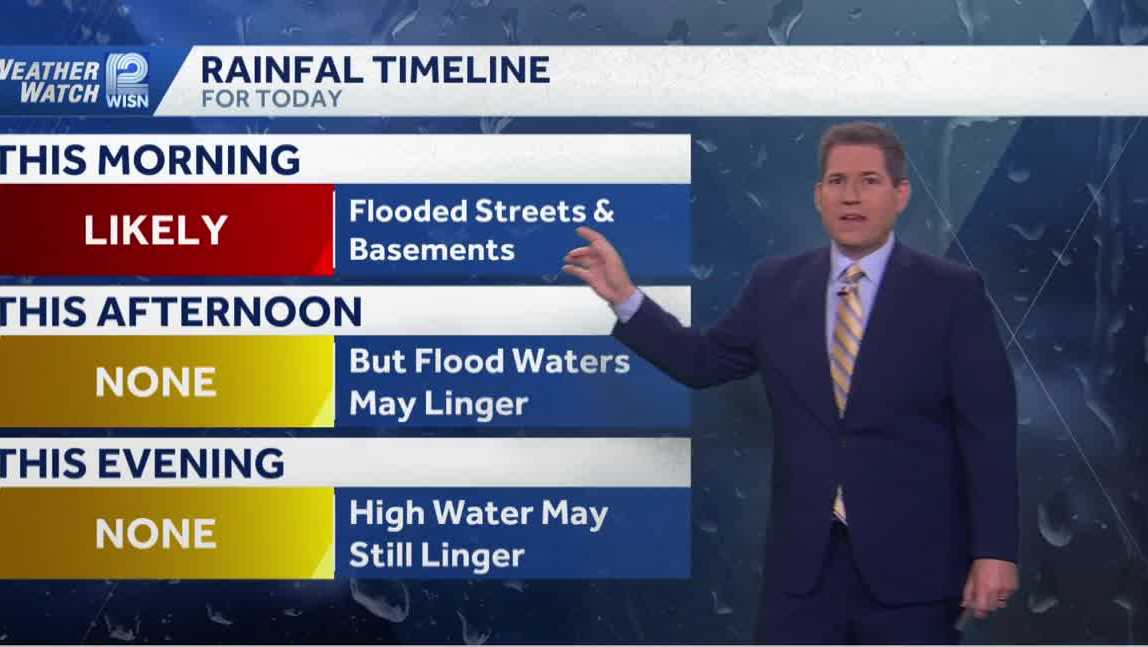 Rain and flood threat continue across SE Wisconsin
