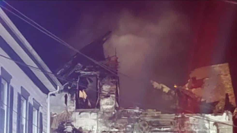 Fire rips through New Bedford house