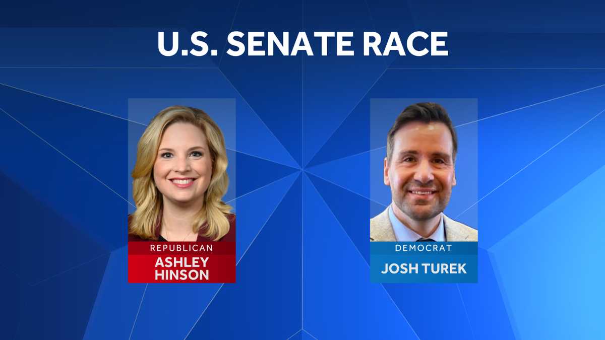 Iowa's U.S. Senate race set as Turek and Hinson advance