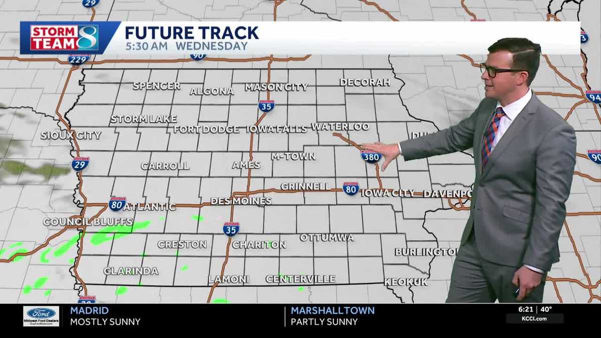 Iowa weather: Above-average temperatures continue ahead of a weekend cooldown