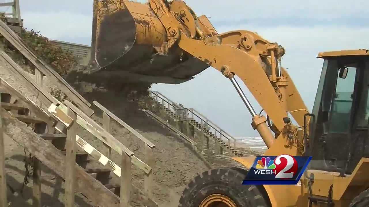 Emergency Beach Restoration Underway In Brevard County